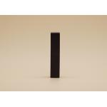 Square Shape Empty Black Lipstick Tubes High Reliability For Cosmetic Packing