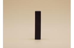 China Square Shape Empty Black Lipstick Tubes High Reliability For Cosmetic Packing supplier