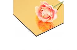 China 1220mm Mirror Aluminum Composite Panel 10 Years Warranty supplier