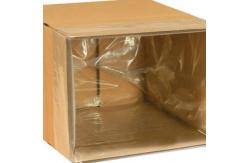 China Square Bottom PE Plastic Carton Liners Bag Transparent Inner Plastic Bag supplier