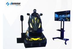 China 3 DOF Dynamic Platform Interactive VR Driving Simulator With 16PCS Game supplier