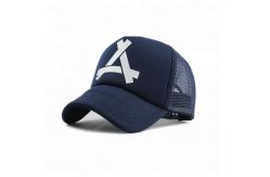 China Quick Dry Cotton 5 Panel Trucker Cap , Sunshade Baseball Trucker Hat Mesh Cap supplier