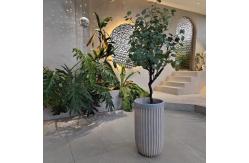 China Fiber Clay Planter Frost Resistant And Drainage Holes Low-Maintenance Gardening supplier