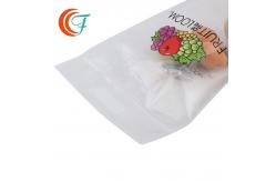 China Fresh Fruit Stand Up Pouch Packaging With Window Food Grade supplier