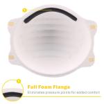 Disposable Cup FFP2 Mask , Construction Safety Mask With  Adjustable Aluminum Nose Clip