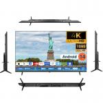 32/43/50 Inch Frameless Android 12 Bluetooth Smart TV 4K LED for sale