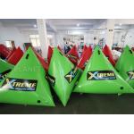 1.5m Airtight Triathlon Inflatable Triangle Buoy With D Rings Customized Size for sale