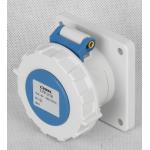 Straight IP67 Outdoor Industrial Panel Mounted Receptacles /Sockets 16A,32A,63A,125A  2P+E, 3P+E 3P+N+E for sale