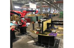 China Carbon Steel Robot Welding Equipment 800mm Length Automatic supplier