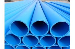 China high wear resistance UHMWPE Plastic Pipe With 0.25-2.5MPa Pressure Resistance supplier