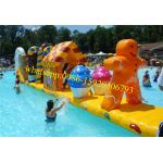 inflatable water floating playground , water playground , water park playground , inflatable pool obstacle for sale