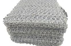 China Hexagonal Hot Dip Galvanized Pvc Coated 2mm Gabion Wall Cages Rust Proof supplier