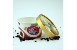 China Leakproof Biodegradable Ice Cream Containers With Lids Eco Friendly 5oz 150ml supplier