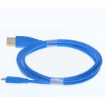 Blue Nylon Braided USB 3.1 Lightning Cable 1 Meter Strong Connection for sale