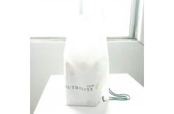 China SGS / STR / FDA Clear Plastic Drawstring Backpack Customized Various Styles supplier