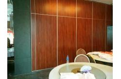 China Fabric Surface MDF Office Partition Wall with Hanging System / Sliding Track Roller supplier