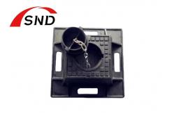 China Spray Paint Double Triangle Ductile Iron Manhole Cover Water Tank supplier
