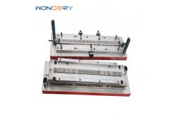 China Universal Aluminum Radiator Header Plate Mold for 18x2mm Flat Tube supplier