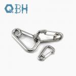 304 Stainless Steel Simple Spring Hook Rigging Hardware Fitting 316 for sale