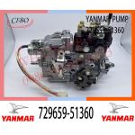 729659-51360 YANMAR Diesel 4TNV88 Engine Fuel Injection Pump 729688-51350 for sale
