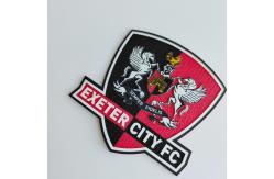 China Embroidery Silicone 3D Heat Transfer Patches Washable Customized supplier