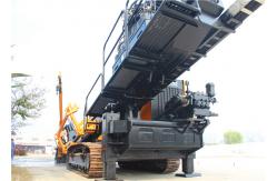 China 160T Horizontal Directional HDD Drilling Machine With Semi Auto Drill Pipe supplier