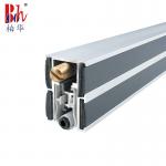 Multifunctional Automatic Door Bottom Sweep With Fully U Shape Silicone Strips for sale