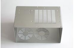 China 0.001 0.002mm Sheet Metal Bending Parts Silver Sandblasting Case Shell Assembly supplier