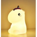 1200mA Bedroom LED Night Light , Silicone DC5V Unicorn Room Light for sale