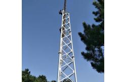 China Triangular 5G Network Tubular Lattice Steel Towers supplier