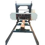 portable wood cutting band saw sawmill/MJ1000 Portable Electric Bandsaw Diesel Powered Sawmill for sale