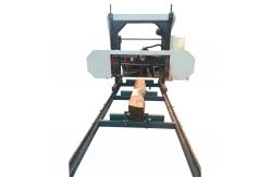 China Portable Log saw cutting machine ,firewood horizontal saw bandsaw mills supplier