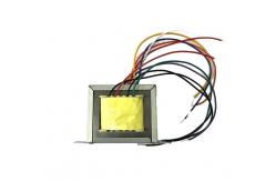 China Customized EI57 15W/20W/25W Vertical Low Frequency Transformer With Wire supplier