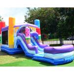 Kids Garden Inflatable Bounce House Combo Customized Size for sale