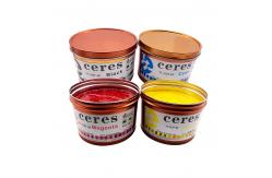 China CMYK Solvent Base UV Offset Ink Ceres Fast Drying 12kg Carton Yellow Printing supplier