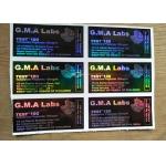 Black GMA Labs Medicine Bottle Label DECA/ TEST E 300 Laser Vial Stickers for sale