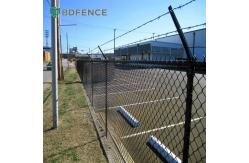 China 8 Ft Industry Chain Link Security Wire Fence Galvanized For Garden Yard supplier