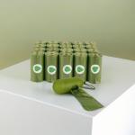 Factory Custom LOGO 100%  Biodegradable Cornstarch Compostable  Plastic Dog Poop Bags for pets for sale