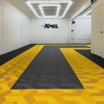 Ribbed Epoxy Modular Garage Flooring Anti Slip Racedeck Garage Tiles