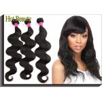 100 Grams Grade 6A+ Body Wave Brazilian Human Hair , Virgin Human Hair Extensions for sale