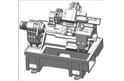 China Vertical Energy Saving Mill Turn Cnc Machine Hydraulic TailStock supplier