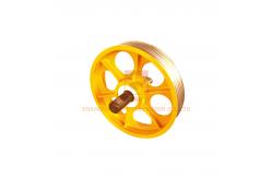 China Cast Iron Sheave Elevator Traction Sheave Wire Rope Sheave Wheels supplier