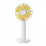 Rechargeable Handy Fan with 3 Speed Level & Makeup Mirror for sale