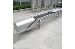 China Screw Conveyor Design Fruit Processing Equipment With SUS304 Stainless Steel supplier