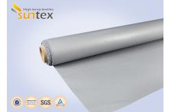 China 0.7 Mm Thickness Fiberglass Welding Cloth Firestop Non Stick With Wire Inside supplier