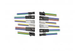 China 80mm Flame Retardant 2.54mm LED Light Wiring Harness supplier