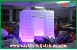 China Factory price Led 360 Photo Booth Enclosure Inflatable Backdrop Inflatable Photo Booth supplier