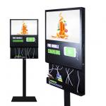 Wired Charging 21.5 Inch LCD WiFi Kiosk With CMS Software for sale