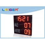 16'' Inch Digit Height in Red Color Led Electronic Scoreboard For Hockey Sport for sale