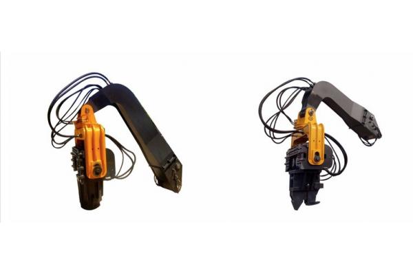 Steel Pilling Excavator Vibratory Pile Hammer Side Clamp Hydraulic Vibro Hammer